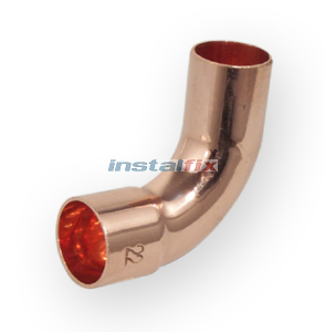 Łuk miedz. lut. 90° WZ 18mm  