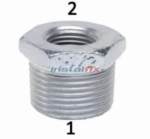 Złączka redukcyjna nak-wkr  2 1/2" x 1 1/4"