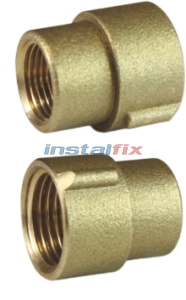 Mufa redukcyjna 1/2 x 3/8" (mosiądz)