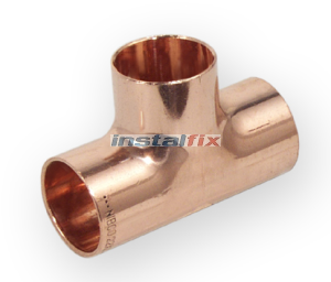 Trójnik miedz. lut. 18mm