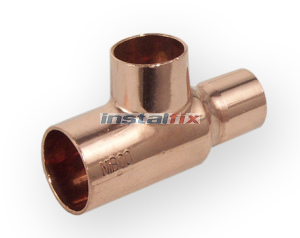 Trójnik red. miedz. lut. 28/15/28mm 