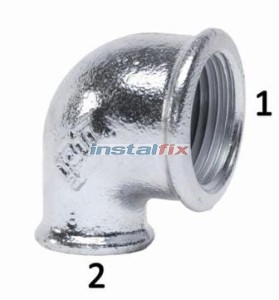 Kolano nakrętne redukcyjne 1 1/4" x 3/4"